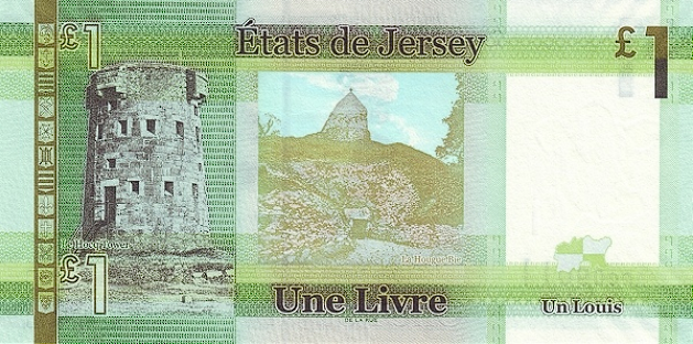 P32a Jersey - 1 Pound (2010)